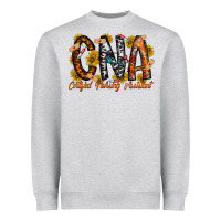 Heather Grey cna Heavyweight Sweatshirt - RacoonDesign
