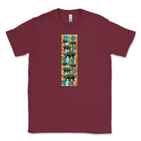 Burgundy dinosaur ankylosaurus pen wrap Classic Tee - Artiststas