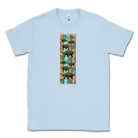 Dusty Blue dinosaur ankylosaurus pen wrap Classic Tee - Artiststas