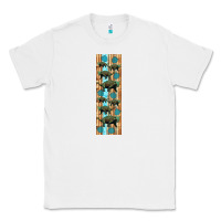 White dinosaur ankylosaurus pen wrap Classic Tee - Artiststas