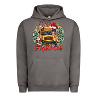 Pigment Tornado merry christmas school bus Urban Hoodie - texasbilliewilder