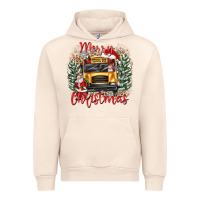 Sandshell merry christmas school bus Urban Hoodie - texasbilliewilder