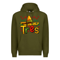Army Green tres my third mexican birthday Premium Hoodie - Jasminsmagicworld
