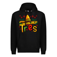 Black tres my third mexican birthday Premium Hoodie - Jasminsmagicworld