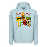 Blue Mist tres my third mexican birthday Premium Hoodie - Jasminsmagicworld
