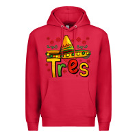 Cardinal tres my third mexican birthday Premium Hoodie - Jasminsmagicworld