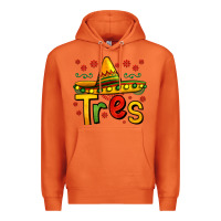 Carrot tres my third mexican birthday Premium Hoodie - Jasminsmagicworld