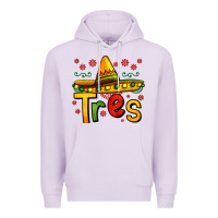 Lilac tres my third mexican birthday Premium Hoodie - Jasminsmagicworld