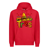 Red tres my third mexican birthday Premium Hoodie - Jasminsmagicworld