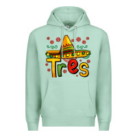 Seafoam tres my third mexican birthday Premium Hoodie - Jasminsmagicworld