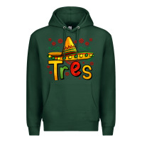 Sports Green tres my third mexican birthday Premium Hoodie - Jasminsmagicworld