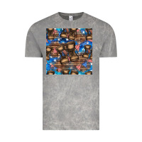 Cloud Rock 4th of juky veteran boots seamless pattern Vintage Tee - HRA Design Shop