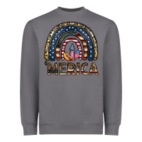 Storm merica rainbow Heavyweight Sweatshirt - CowhideDigitalArt