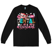 Black dental assistant Long Sleeve Tee - AdoDesignShop