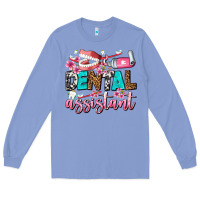 Colony Blue dental assistant Long Sleeve Tee - AdoDesignShop