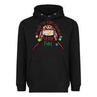 Black merry christmas shitter s full Heavyweight Hoodie - MaliasSmallBusiness