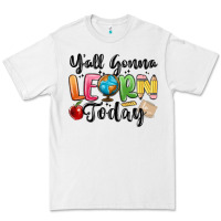 White yall gonna learn today Premium Tee - MaliasSmallBusiness