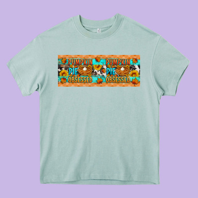 Pumpkin Pie Obsessed Heavy Core Tee Designed By Artiststas