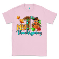 My First Thanksgiving With Turkey Classic Tee | Teevron