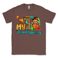 Chestnut my first thanksgiving with turkey Classic Tee - AdoDesignShop
