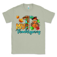 Matcha my first thanksgiving with turkey Classic Tee - AdoDesignShop