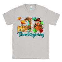 Moon Dust my first thanksgiving with turkey Classic Tee - AdoDesignShop