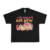 Black his mercies are new every morning lamentations 3 2 Urban Heavy Tee - JahusDesignShop