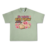 Oil Green his mercies are new every morning lamentations 3 2 Urban Heavy Tee - JahusDesignShop
