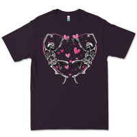 Valentines Day Skeleton Premium Tee | Teevron