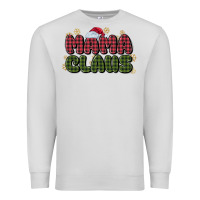 Dove Grey mama claus Premium Sweatshirt - MaliasSmallBusiness