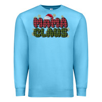 Ocean Blue mama claus Premium Sweatshirt - MaliasSmallBusiness