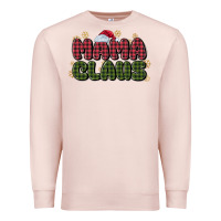 Pale Pink mama claus Premium Sweatshirt - MaliasSmallBusiness