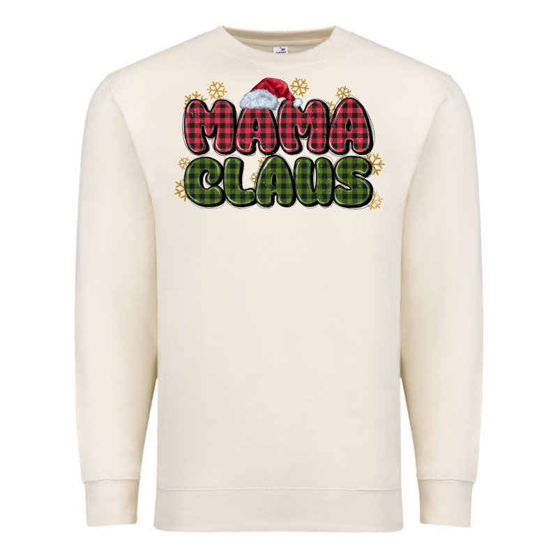 Mama Claus Premium Sweatshirt by MaliasSmallBusiness | Teevron