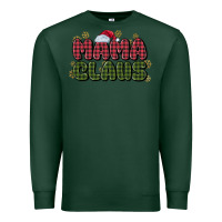 Sports Green mama claus Premium Sweatshirt - MaliasSmallBusiness