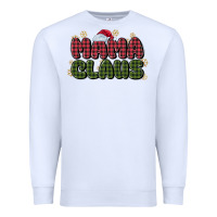 White mama claus Premium Sweatshirt - MaliasSmallBusiness