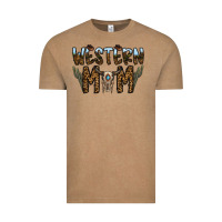 Vintage Coffee western mom Vintage Tee - CowhideDigitalArt