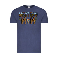 Vintage Denim western mom Vintage Tee - CowhideDigitalArt