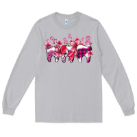 Moon Dust cancer ribbon with teeth Long Sleeve Tee - AdoDesignShop