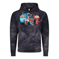 Cloud Black usa coffee cups Vintage Hoodie - Zillion Design Studio