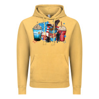 Vintage Mustard usa coffee cups Vintage Hoodie - Zillion Design Studio