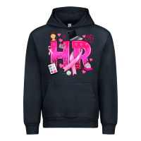 Navy breast cancer hr human resources Urban Hoodie - texasbilliewilder