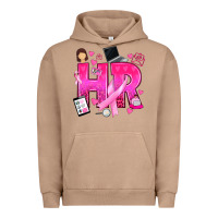 Pigment Burro breast cancer hr human resources Urban Hoodie - texasbilliewilder