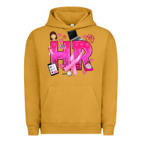 Pigment Peanut Butter breast cancer hr human resources Urban Hoodie - texasbilliewilder