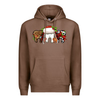 Chestnut Christmas teeth dentist Premium Hoodie - Jasminsmagicworld