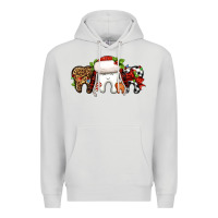 Dove Grey Christmas teeth dentist Premium Hoodie - Jasminsmagicworld