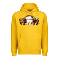 Lemon Christmas teeth dentist Premium Hoodie - Jasminsmagicworld