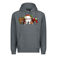 Rock Christmas teeth dentist Premium Hoodie - Jasminsmagicworld
