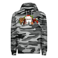 Slate Camo Christmas teeth dentist Premium Hoodie - Jasminsmagicworld