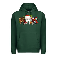 Sports Green Christmas teeth dentist Premium Hoodie - Jasminsmagicworld