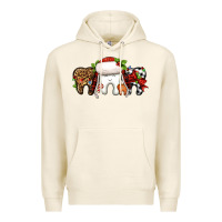 Tofu Christmas teeth dentist Premium Hoodie - Jasminsmagicworld